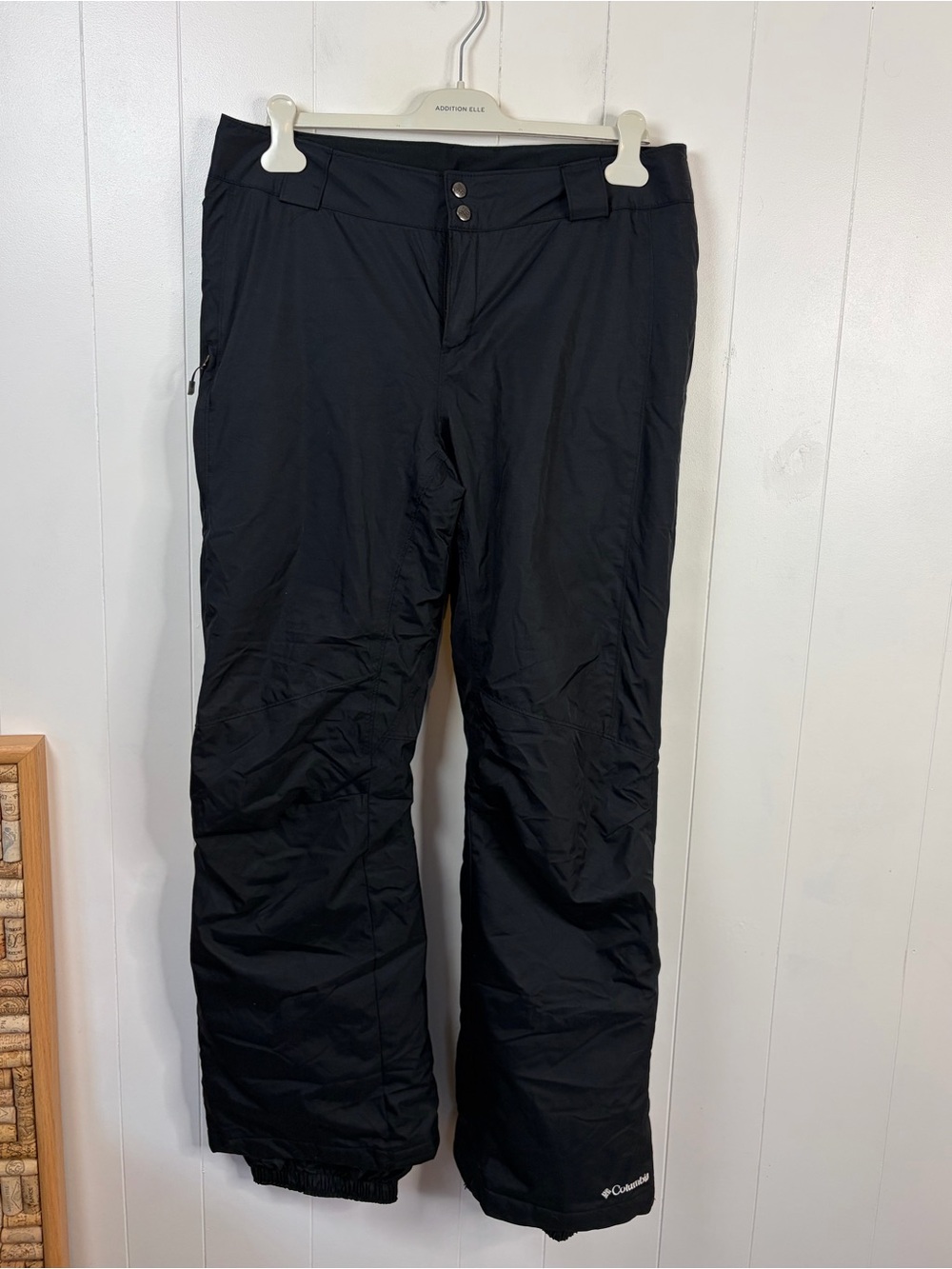 Columbia Winter Snow Pants Ski Pants Hiking Black Womens Large Outerwear - Picture 3 of 15